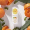 Сонцезахисне молочко-флюїд SPF50 "Абрикос-Алое вера"
